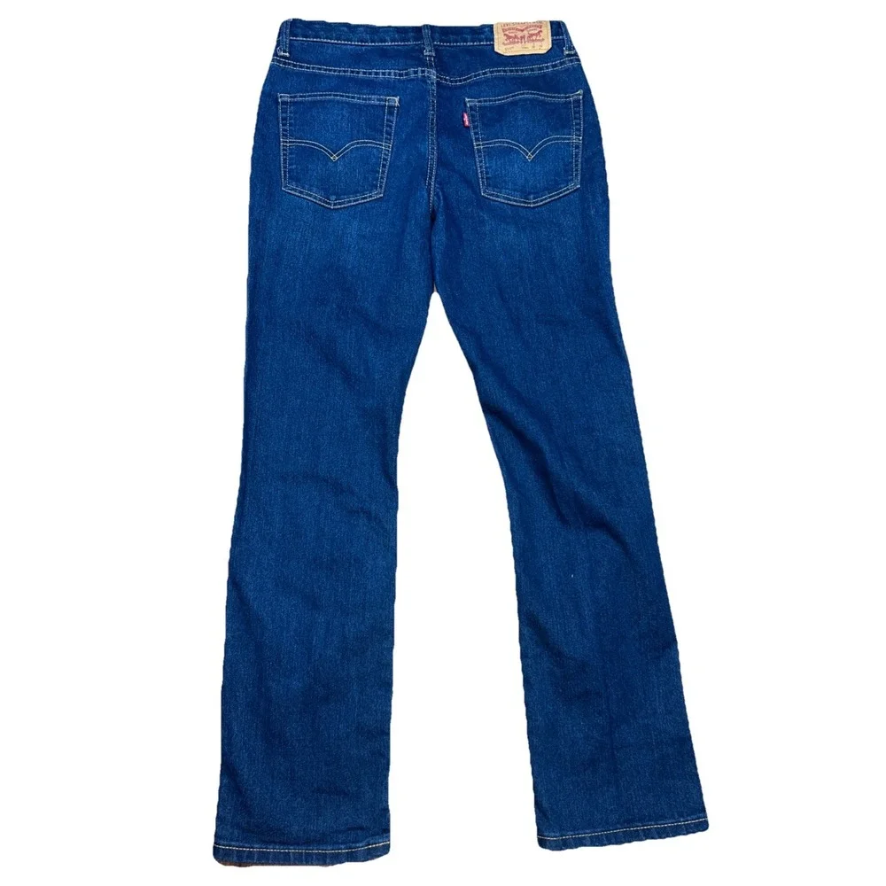 Levi's 511 Slim Dark Wash Stretch Jeans Men's Size 16 REG (28x30) - Picture 4 of 8